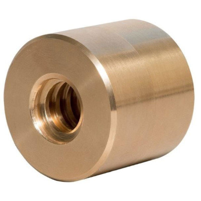 Bronz hengeres anya Tr10x2 balmenetes - D40xL36 Bronz hengeres anya Tr10x2 balmenetes - D40xL36