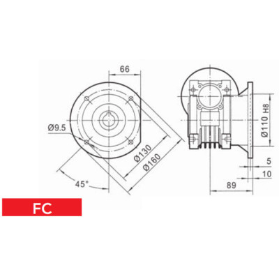 CHT MV 50 FC - CHM050 hajtóműhöz CHT MV 50 FC - CHM050 hajtóműhöz