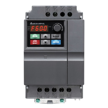 Frekiváltó - 1,5kW 9A 1x230V, 4 DI Bemenet, RS485 Modbus komm.,IP20