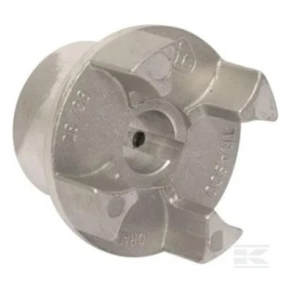 GE-T 19A/AL - kuplung fél 19A/AL dmax=19mm - anyag: Alumínium