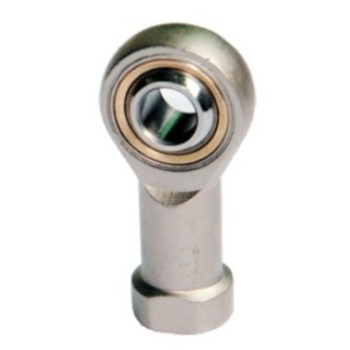 Gömbcsuklósfej - M10x1,25 belso menettel, acél, furat 12mm, Trapézmenetes orsóra