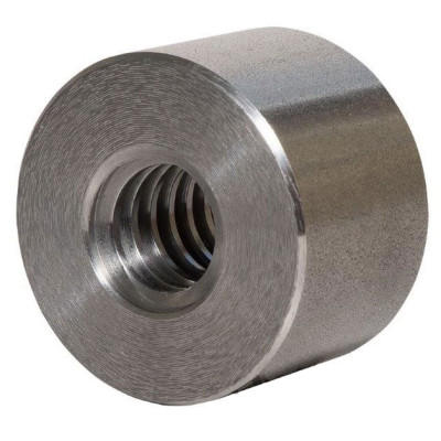 Hengeres anya C45 acél Tr 14x3 balmenetes - D30x21 Hengeres anya C45 acél Tr 14x3 balmenetes - D30x21