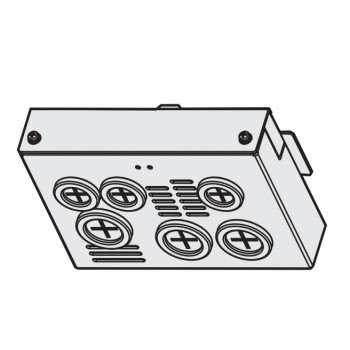 Kábelrögzítő tálca S100 frekiváltóhoz, LSLV0004S100/0008S100-4, 0004S100-1