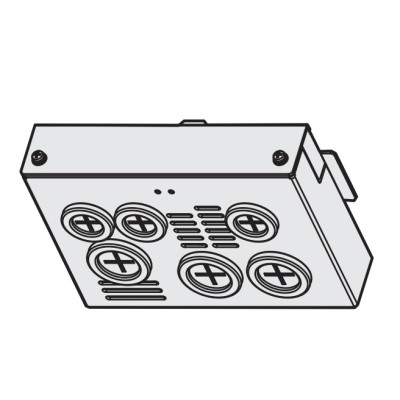 Kábelrögzítő tálca S100 frekiváltóhoz, LSLV0185S100/0220S100-4, 0150S100-2