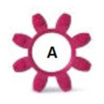 M= 2Nm - Mmax.4NmBetét98 Sh A  - A - típus - Piros